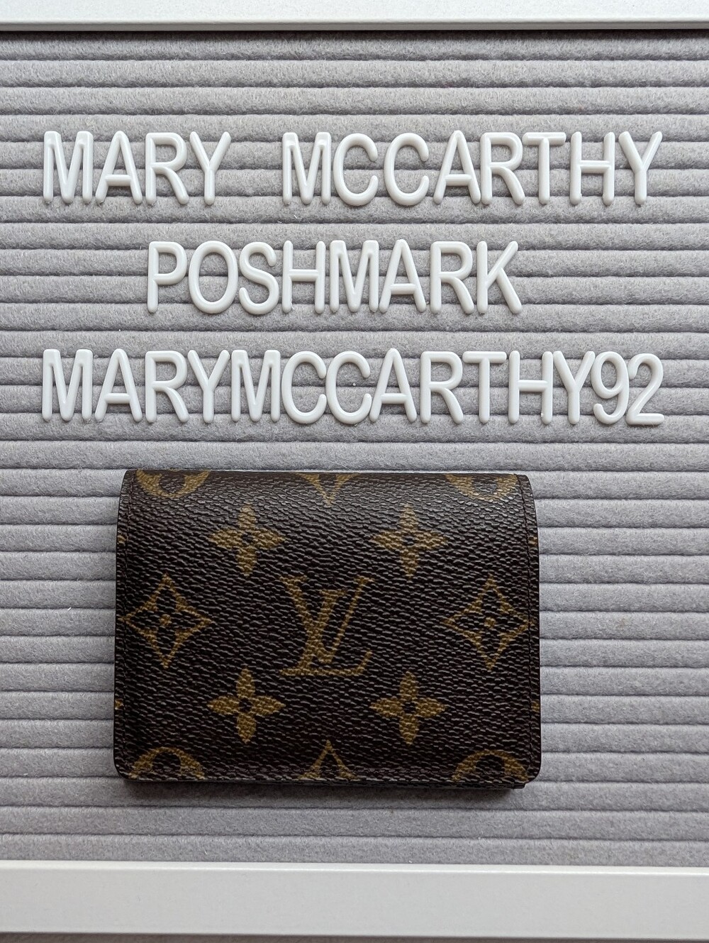 Vintage Louis Vuitton Envelope Business Card Holder